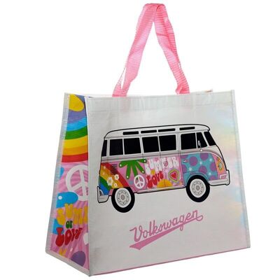 Volkswagen VW T1 Camper Bus Summer Love RPET  Shopping Bag