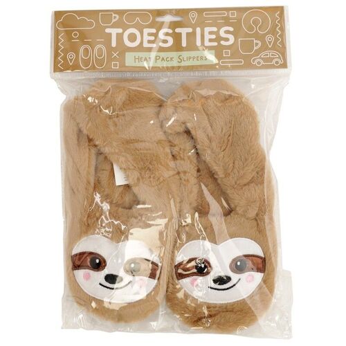Sloth Plush Toesties Warmer Slippers (Unisex One Size)