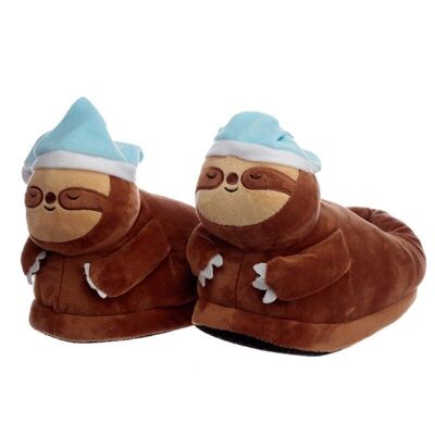 Sleepy Sloth Slippers (Unisex One Size)