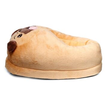 Chaussons Mopps Pug (Taille unique unisexe) 4