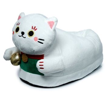 Pantoufles Maneki Neko Lucky Cat (taille unique unisexe) 5