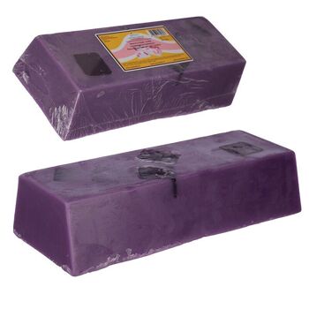 Pain de savon artisanal à la violette du Yorkshire 1