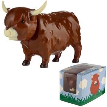 Highland Coo Vache Solar Pal 1