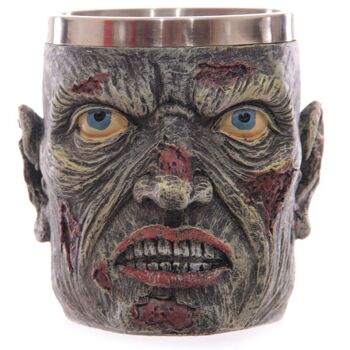 Chope décorative à tête de zombie (emballage en vrac) 5