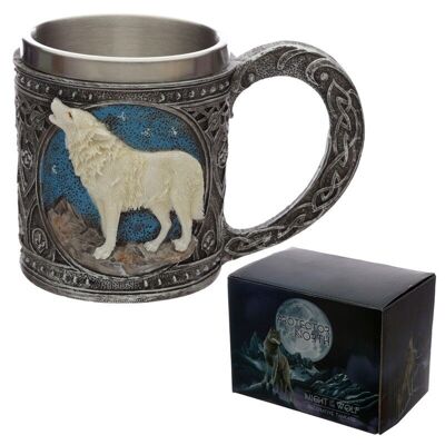 Decorative Protector of the North Night of the Wolf Tankard