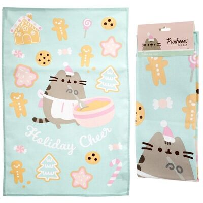 Strofinaccio in cotone - Christmas Holiday Cheer Pusheen the Cat