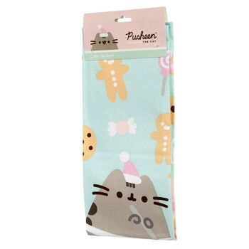 Torchon en coton - Christmas Holiday Cheer Pusheen the Cat 10