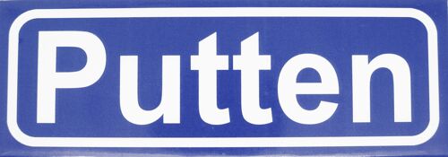 Fridge Magnet Town sign Putten