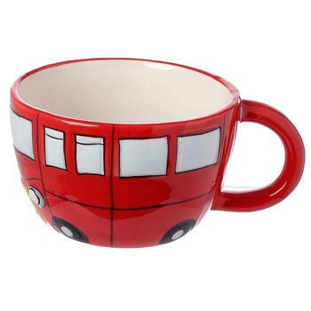 Ensemble théière et tasse en céramique Routemaster Bus pour 1 9