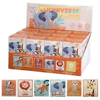 Zooniverse Surprise 48pc Puzzle Recyclé pour Enfants 1