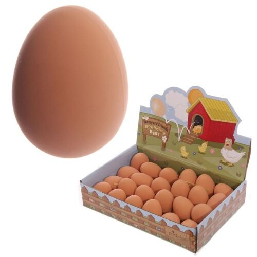 Bouncing Rubber Egg (Card Display)