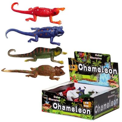 Chamäleon-Spielzeug mit Farbwechsel