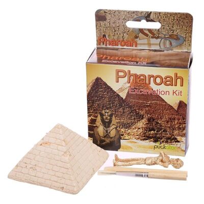 Kit d'excavation momie égyptienne et pyramide