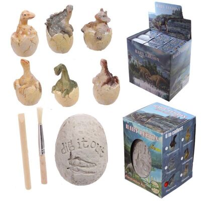 Baby Dinosaur in Egg Dig it Out Kit