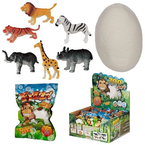 Safari Animal Fizzy Egg Bomb