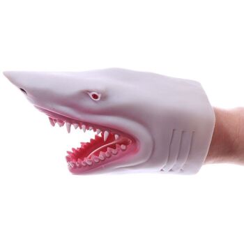 Marionnette à main tête de requin 2