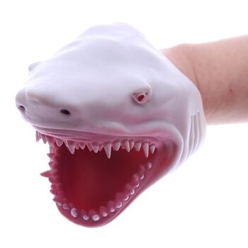 Marionnette à main tête de requin 4
