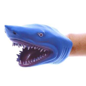 Marionnette à main tête de requin 5