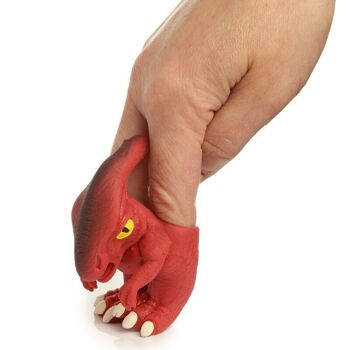 Marionnette à doigt dinosaure marchant 3