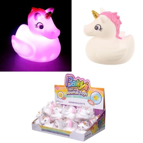 Unicorn Light Up Bath Time Toy