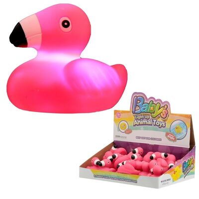 Flamingo leuchtendes Badespielzeug