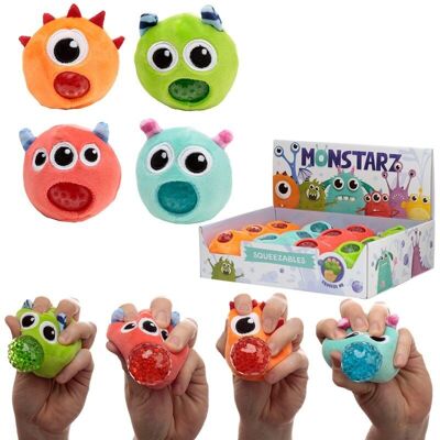 Giocattolo spremuto in peluche mostro Monstarz