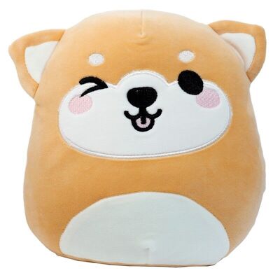 Squidglys Shuggs el perro Shiba Inu Adoramals mascotas juguete de peluche