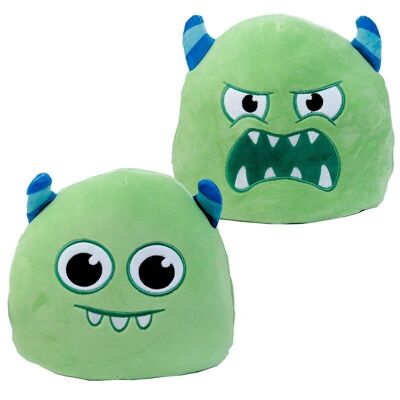 Squidglys Gary das grüne Monster Wendbares Monstarz-Spielzeug