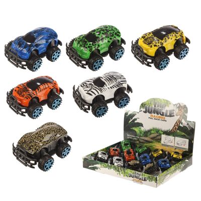 Mini Jungle Car Pull Back Action-Spielzeug