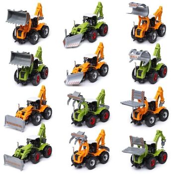 Tracteur Pull Back Action Toy 2