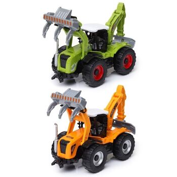Tracteur Pull Back Action Toy 4