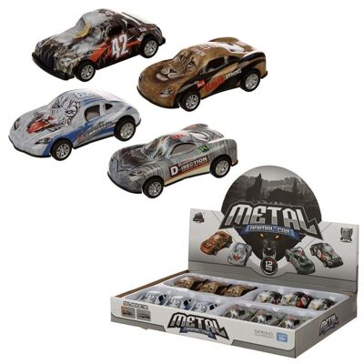 Animal Cars Pull Back Action Toy