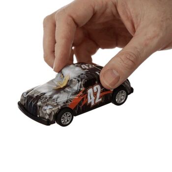 Animal Cars Pull Back Action Toy 8