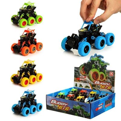 6-Rad-Truck-Pull-Back-Action-Spielzeug