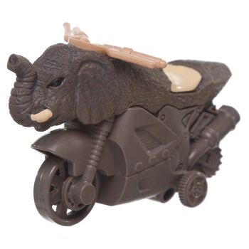 Animal et Dinosaure Stunt Moto Friction Pull/Push Toy 5