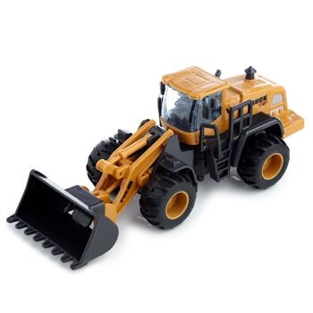 Camion de construction Friction Pull Back/Push Forward Toy 5