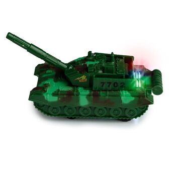 Tank Friction Light Up avec jouet à action sonore 4