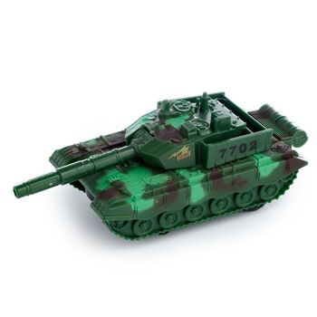 Tank Friction Light Up avec jouet à action sonore 5