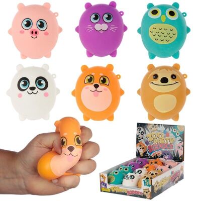 Squeezy Stretchy Zoo Animals Toy