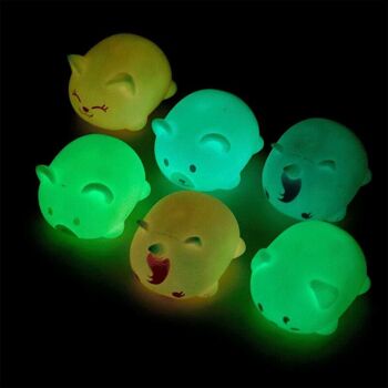 Squeezy Stretchy Glow in The Dark Animal Jouet 2