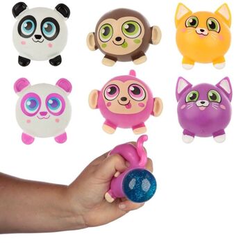 Squeezy Glitter Caca Animaux Mignons 2