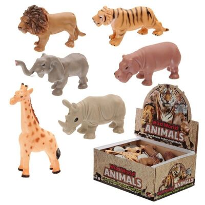 Squeezable Soft Body Safari Animals Toy