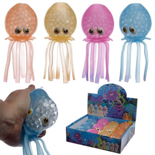 Squeezy Octopus Beads Toy
