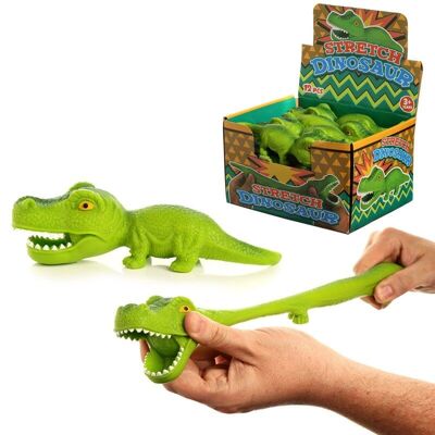 Juguete elástico de dinosaurio exprimidor