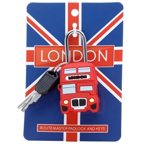 London Bus Travel, Locker and Luggage Mini Padlock