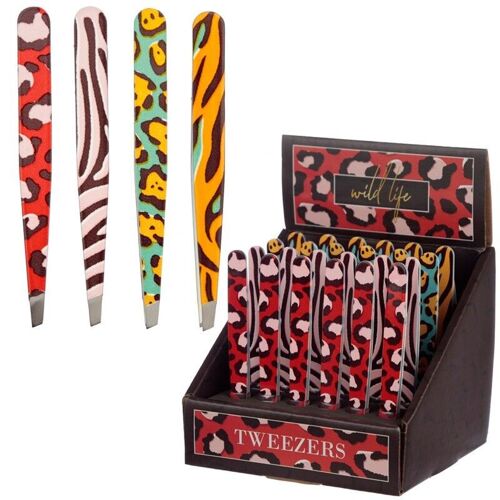 Wild Life Animal Print Tweezers