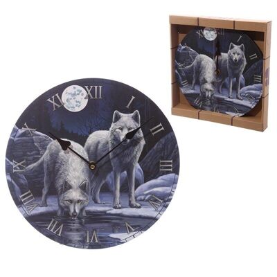 Horloge photo Lisa Parker Warriors of Winter Wolf