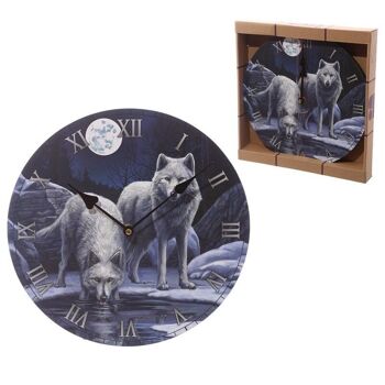 Horloge photo Lisa Parker Warriors of Winter Wolf 1