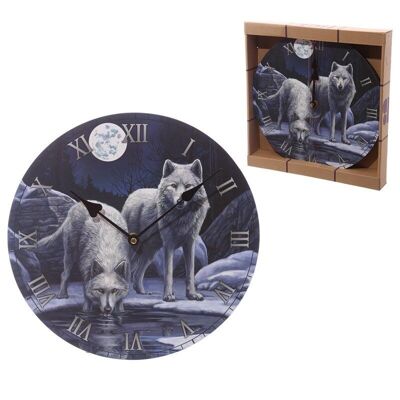 Orologio con immagine di Lisa Parker Warriors of Winter Wolf