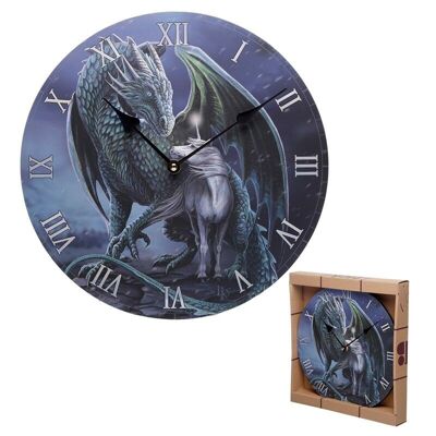 Lisa Parker Beschützer Magick Dragon & Unicorn Picture Clock